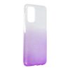 Lacné Kryty | Ligotavý Kryt Forcell Shining transparentno-modrý – Samsung Galaxy A13 (4G) | Lacné Kryty