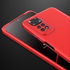 Ochranný kryt 360 Protection červený – Xiaomi Redmi Note 11 (4G) / Note 11S | Lacné Kryty Lacné Kryty | Ochranný kryt 360 Protection červený – Xiaomi Redmi Note 11 (4G) / Note 11S | Lacné Kryty