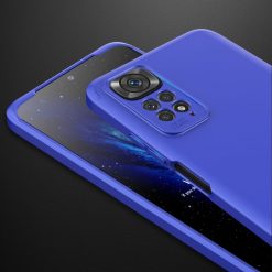 Ochranný kryt 360 Protection modrý – Xiaomi Redmi Note 11 (4G) / Note 11S | Lacné Kryty Lacné Kryty | Ochranný kryt 360 Protection modrý – Xiaomi Redmi Note 11 (4G) / Note 11S | Lacné Kryty
