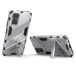 Lacné Kryty | Odolný Kryt Punk armor case biely – Xiaomi Redmi Note 11 (4G) / Note 11S | Lacné Kryty