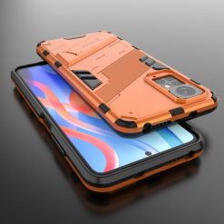 Odolný Kryt Punk armor case oranžový – Xiaomi Redmi Note 11 (4G) / Note 11S | Lacné Kryty Lacné Kryty | Odolný Kryt Punk armor case oranžový – Xiaomi Redmi Note 11 (4G) / Note 11S | Lacné Kryty