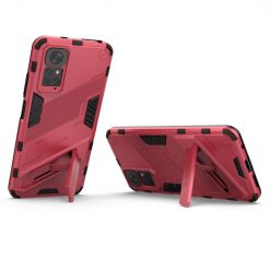 Lacné Kryty | Odolný Kryt Punk armor case ružový – Xiaomi Redmi Note 11 (4G) / Note 11S | Lacné Kryty