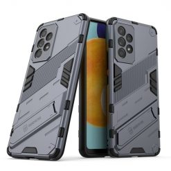 Lacné Kryty | Odolný Kryt Punk armor case sivý – Samsung Galaxy A53 5G | Lacné Kryty