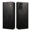 Lacné Kryty | Peňaženkové puzdro Embossing Pattern Kvety čierne – Xiaomi Redmi Note 11S / Note 11 4G | Lacné Kryty