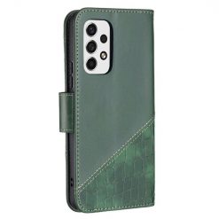 Lacné Kryty | Peňaženkové puzdro Crocodile Texture zelené – Samsung Galaxy A53 5G | Lacné Kryty