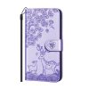 Lacné Kryty | Peňaženkové puzdro Embossing Pattern Jeleň červené – Samsung Galaxy A12 / M12 | Lacné Kryty