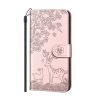 Lacné Kryty | Peňaženkové puzdro Embossing Pattern Jeleň zelené – Samsung Galaxy A12 / M12 | Lacné Kryty