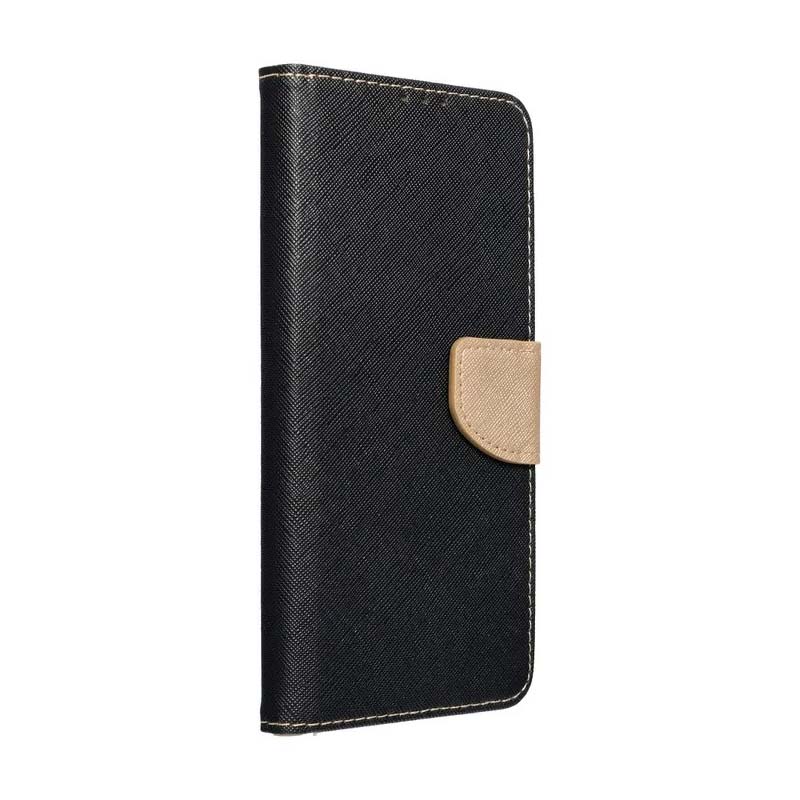 Peňaženkové puzdro Fancy Book čierno-zlaté  – Samsung Galaxy A53 5G