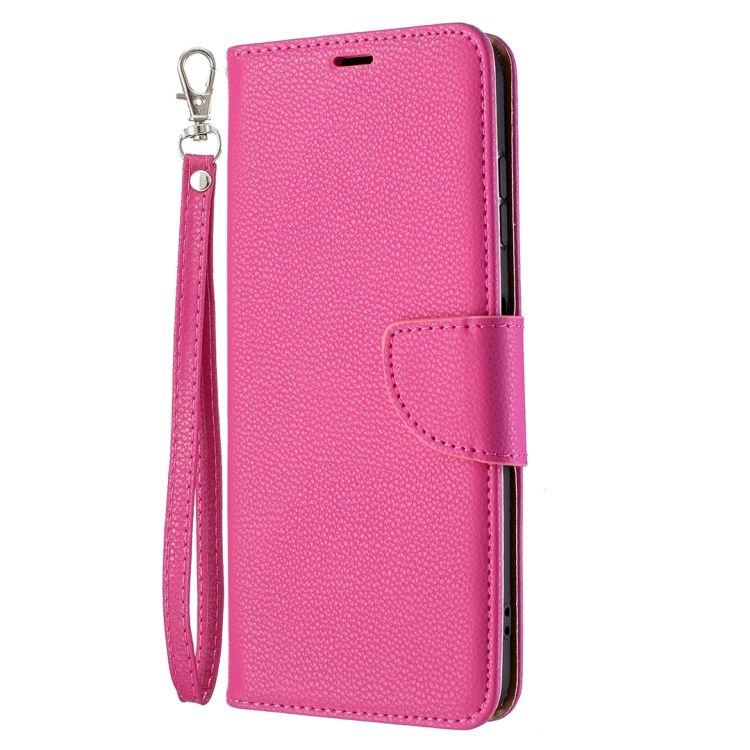 Peňaženkové puzdro Fancy Litchi ružové – Nokia G10 / G20