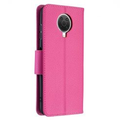 Peňaženkové puzdro Fancy Litchi ružové – Nokia G10 / G20 | Lacné Kryty Lacné Kryty | Peňaženkové puzdro Fancy Litchi ružové – Nokia G10 / G20 | Lacné Kryty