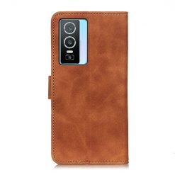 Peňaženkové puzdro Khazneh hnedé – Vivo Y76 5G | Lacné Kryty Lacné Kryty | Peňaženkové puzdro Khazneh hnedé – Vivo Y76 5G | Lacné Kryty