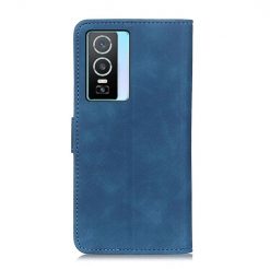Lacné Kryty | Peňaženkové puzdro Khazneh modré – Vivo Y76 5G | Lacné Kryty
