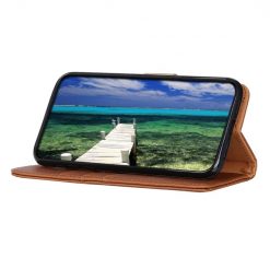 Lacné Kryty | Peňaženkové puzdro Khazneh wallet case hnedé – Samsung Galaxy A13 (4G) | Lacné Kryty