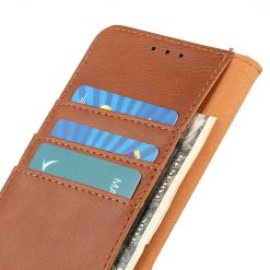 Lacné Kryty | Peňaženkové puzdro Khazneh wallet case hnedé – Samsung Galaxy A13 (4G) | Lacné Kryty