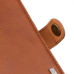 Lacné Kryty | Peňaženkové puzdro Khazneh wallet case hnedé – Samsung Galaxy A13 (4G) | Lacné Kryty