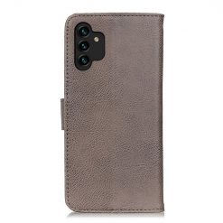 Lacné Kryty | Peňaženkové puzdro Khazneh wallet case sivé – Samsung Galaxy A13 (4G) | Lacné Kryty