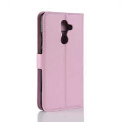 Lacné Kryty | Peňaženkové puzdro Litchi ružové – Nokia 7 Plus | Lacné Kryty