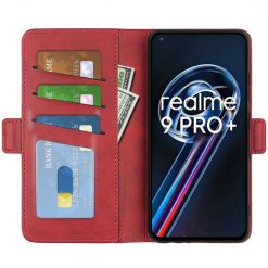 Peňaženkové puzdro Magnetic fresh case červené – Realme 9 (4G) / 9 Pro+ | Lacné Kryty Lacné Kryty | Peňaženkové puzdro Magnetic fresh case červené – Realme 9 (4G) / 9 Pro+ | Lacné Kryty