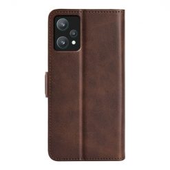 Lacné Kryty | Peňaženkové puzdro Magnetic fresh case hnedé – Realme 9 5G / 9 Pro | Lacné Kryty