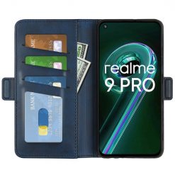 Lacné Kryty | Peňaženkové puzdro Magnetic fresh case modré – Realme 9 5G / 9 Pro | Lacné Kryty