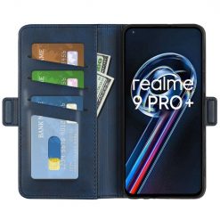 Lacné Kryty | Peňaženkové puzdro Magnetic fresh case modré – Realme 9 (4G) / 9 Pro+ | Lacné Kryty