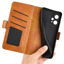 Lacné Kryty | Peňaženkové puzdro Magnetic fresh case žlté – Realme 9 5G / 9 Pro | Lacné Kryty