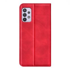 Lacné Kryty | Peňaženkové puzdro Magnetic smooth case červené – Samsung Galaxy A53 5G | Lacné Kryty