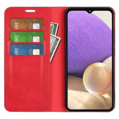 Peňaženkové puzdro Magnetic smooth case červené – Samsung Galaxy A53 5G | Lacné Kryty Lacné Kryty | Peňaženkové puzdro Magnetic smooth case červené – Samsung Galaxy A53 5G | Lacné Kryty