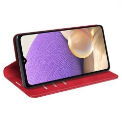 Lacné Kryty | Peňaženkové puzdro Magnetic smooth case červené – Samsung Galaxy A53 5G | Lacné Kryty
