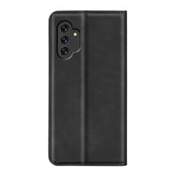Lacné Kryty | Peňaženkové puzdro Magnetic smooth case čierne – Samsung Galaxy A13 4G | Lacné Kryty