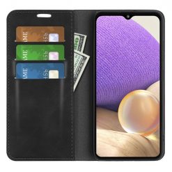 Lacné Kryty | Peňaženkové puzdro Magnetic smooth case čierne – Samsung Galaxy A53 5G | Lacné Kryty