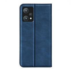 Lacné Kryty | Peňaženkové puzdro Magnetic smooth case modré – Realme 9 5G / 9 Pro | Lacné Kryty