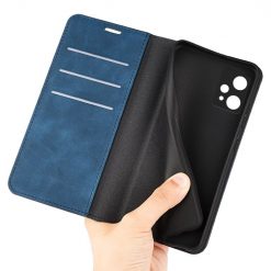Lacné Kryty | Peňaženkové puzdro Magnetic smooth case modré – Realme 9 5G / 9 Pro | Lacné Kryty