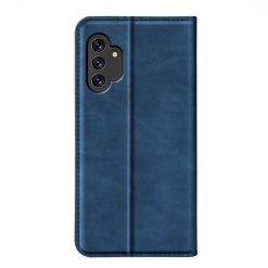 Lacné Kryty | Peňaženkové puzdro Magnetic smooth case modré – Samsung Galaxy A13 4G | Lacné Kryty
