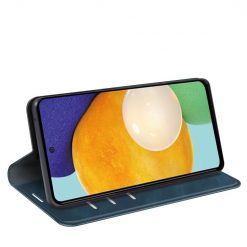 Lacné Kryty | Peňaženkové puzdro Magnetic smooth case modré – Samsung Galaxy A13 4G | Lacné Kryty