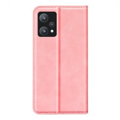 Peňaženkové puzdro Magnetic smooth case ružové – Realme 9 5G / 9 Pro | Lacné Kryty Lacné Kryty | Peňaženkové puzdro Magnetic smooth case ružové – Realme 9 5G / 9 Pro | Lacné Kryty