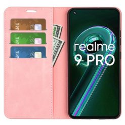 Peňaženkové puzdro Magnetic smooth case ružové – Realme 9 5G / 9 Pro | Lacné Kryty Lacné Kryty | Peňaženkové puzdro Magnetic smooth case ružové – Realme 9 5G / 9 Pro | Lacné Kryty