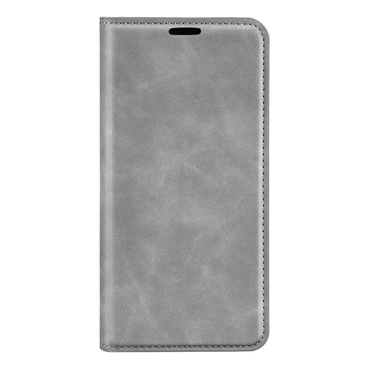 Peňaženkové puzdro Magnetic smooth case sivé – Realme 9 5G / 9 Pro