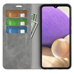 Peňaženkové puzdro Magnetic smooth case sivé – Samsung Galaxy A53 5G | Lacné Kryty Lacné Kryty | Peňaženkové puzdro Magnetic smooth case sivé – Samsung Galaxy A53 5G | Lacné Kryty