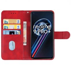 Lacné Kryty | Peňaženkové puzdro Splendid case červené – Realme 9 (4G) / 9 Pro+ | Lacné Kryty
