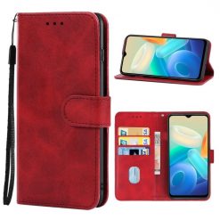 Lacné Kryty | Peňaženkové puzdro Splendid case červené – Vivo Y76 5G | Lacné Kryty