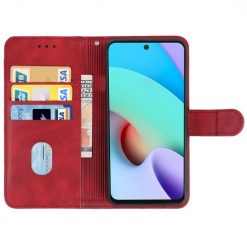 Lacné Kryty | Peňaženkové puzdro Splendid case červené – Xiaomi Redmi Note 11 (4G) / Note 11S | Lacné Kryty