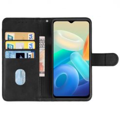 Lacné Kryty | Peňaženkové puzdro Splendid case čierne – Vivo Y76 5G | Lacné Kryty