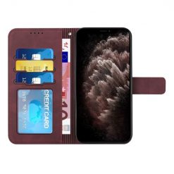 Peňaženkové puzdro Retro Smile bordové – Samsung Galaxy A13 (4G) | Lacné Kryty Lacné Kryty | Peňaženkové puzdro Retro Smile bordové – Samsung Galaxy A13 (4G) | Lacné Kryty