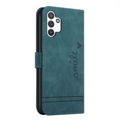 Peňaženkové puzdro Retro Smile zelené – Samsung Galaxy A13 (4G) | Lacné Kryty Lacné Kryty | Peňaženkové puzdro Retro Smile zelené – Samsung Galaxy A13 (4G) | Lacné Kryty