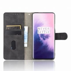 Peňaženkové puzdro Solid čierne – OnePlus 7 Pro | Lacné Kryty Lacné Kryty | Peňaženkové puzdro Solid čierne – OnePlus 7 Pro | Lacné Kryty