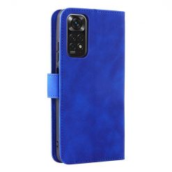 Lacné Kryty | Peňaženkové puzdro Solid modré – Xiaomi Redmi Note 11 (4G) / Note 11S | Lacné Kryty