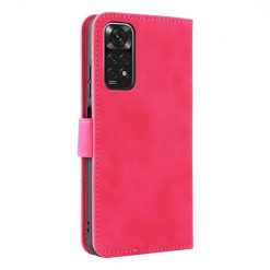 Lacné Kryty | Peňaženkové puzdro Solid ružové – Xiaomi Redmi Note 11 (4G) / Note 11S | Lacné Kryty