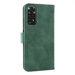 Lacné Kryty | Peňaženkové puzdro Solid zelené – Xiaomi Redmi Note 11 (4G) / Note 11S | Lacné Kryty