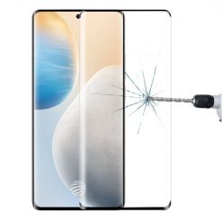 Tvrdené sklo celopovrchové čierne – Vivo X60 Pro